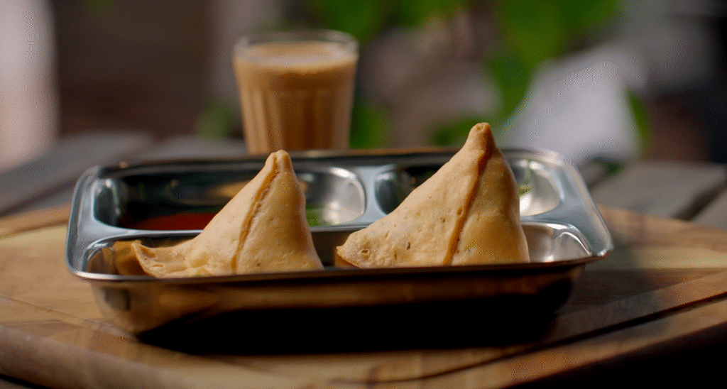 How To Make Aloo Matar Samosa Recipe