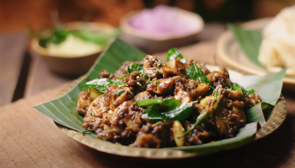 Mushroom Pepper Fry Recipe