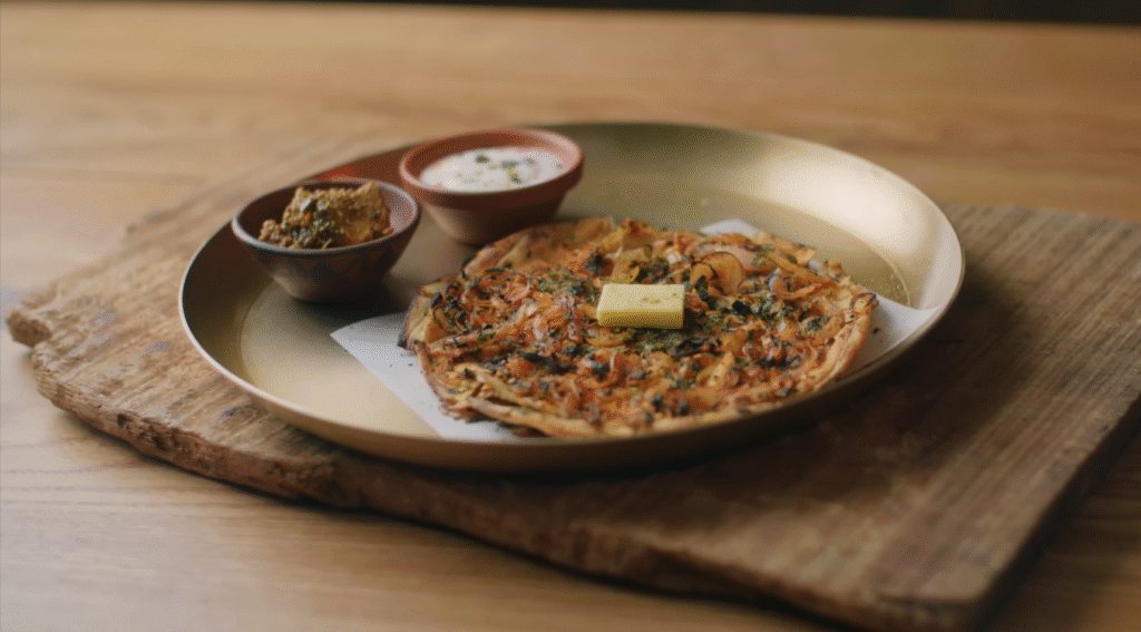 Pyaaz Laccha Paratha Recipe