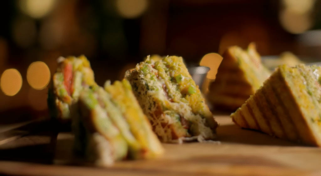 Masala Grill Sandwich Recipe